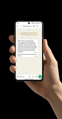 WhatsApp follow-up