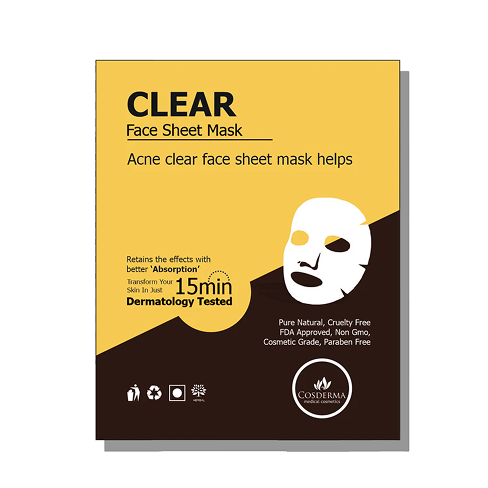 Cosderma Clear Face Sheet Mask
