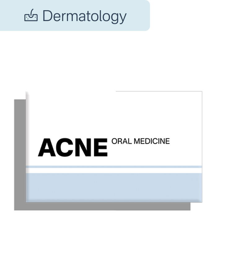 Acne Medicine (oral medicines +  topical ointment)